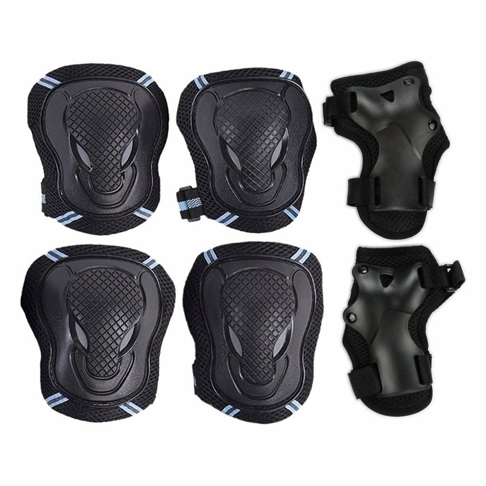 Adult Wrist Elbow Knee Pads Cycling Roller Skate Protective Gear Guard 6Pcs/set