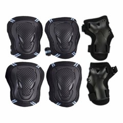 Adult Wrist Elbow Knee Pads Cycling Roller Skate Protective Gear Guard 6Pcs/set