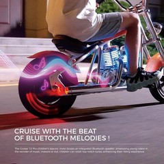 HYPER GOGO Electric Dirt Bike 10MPH Electric Motorcycle for Kids 6-17 Years Old