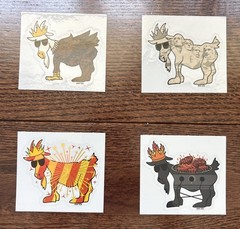 GOAT USA Sticker Mystery Pack ! 5 Stickers – No Duplicates! LOT OF 38, FREE SHIP