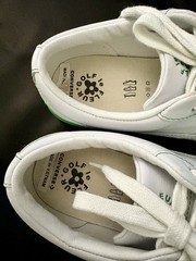 CONVERSE GOLF LE FLEUR X ONE STAR OX KELLY GREEN LEATHER SNEAKERS 10M 12W