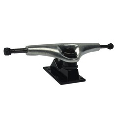 Yocaher 150mm / 6″ Skateboard Trucks – Polished/Black (Pair of 2)