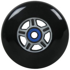 4 Black 100mm Replacement Wheels + ABEC-7 Bearings for Razor Pro Kick Scooter