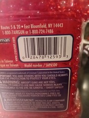 Crosman Airsoft 6mm Plastic BB’s 6500 12 grams Supersphere Technology.. Red…AV