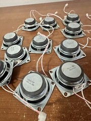 Hover-1 Replacement Balance Board Speaker & Wiring AS IS LOT x11