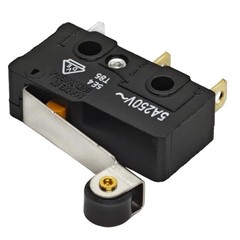 SS-5GL2 Microswitch (Pack of 6) – 125V AC 5A Micro Limit Switch, Hinge Roller