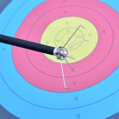 6/12Pcs Archery Broadheads Arrow Points Shooting Suitable for Small Animal Game