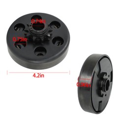 40 41 420 Chain 6.5HP 3/4″ Bore 10 Tooth 10T Centrifugal Clutch For Go Kart