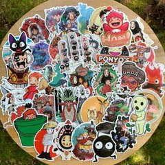 Free Shipping! Studio Ghibli Random Water-Resistant Glossy Vinyl Sticker Packs