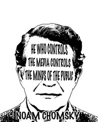 Noam Chomsky Quote Stickers