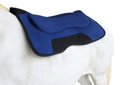 Challenger Western Shock Absorbing Saddle Pad – Breathable Mesh Top, Non-Slip