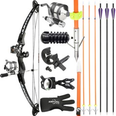 Bowfishing Compound Bow Arrows 30-40lbs Adjustable Archery Hunting Fishing Shoot
