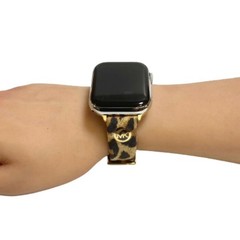 Michael Kors MKS8007 Apple Watch Band 38/40mm Animal Print Leather
