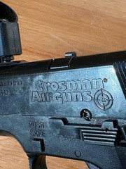 Vtg Crosman 1008 Repeatair .177 Caliber Pellet Gun Tested No Clip