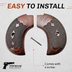 «Silverado» Heritage Arms Rough Rider 6 Shot Grips Rosewood Bird head model