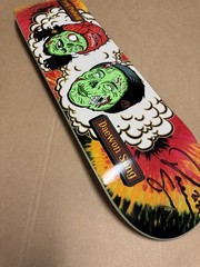 DAEWON SONG + TOREY PUDWILL * SIGNED * DECK Thank You Zombie GLOW IN THE DARK