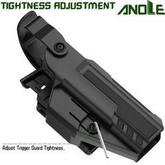 Level Ⅱ/Ⅲ Optic Cut Holster OWB for Glock 17 19 19x 44 45 Gen 1-5, G