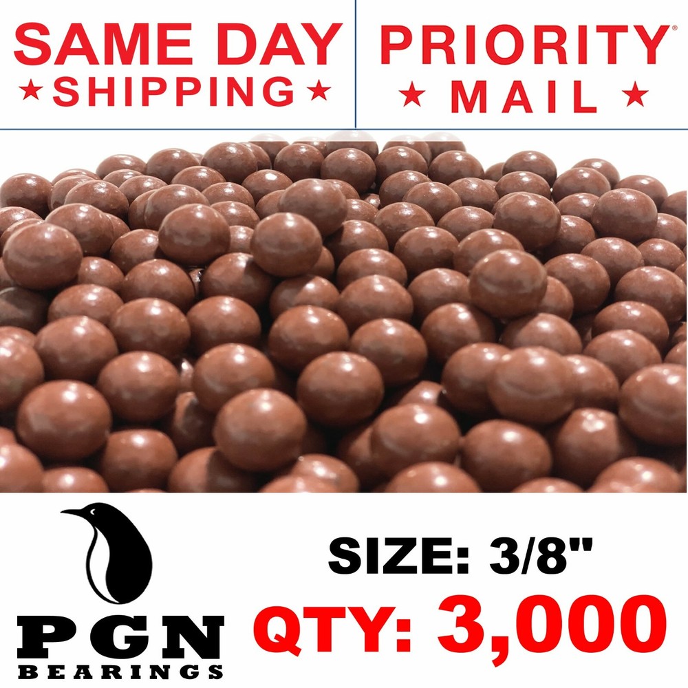 (3000) 3/8″ Inch Biodegradable Slingshot Ammo Precision Hard Clay Balls