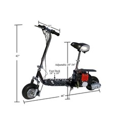 New 2025 BLAZE 1200watt Lithium Chrome Electric Adult Scooter 32mph HIGH QUALITY