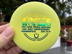 1992 Heavyweight Worlds Indianapolis Worlds Innova Ontario MINI Disc Golf #530