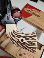 EARLY Hahn Model 45 Single-Action BB Revolver CO2 Air Pistol in Original Box 87
