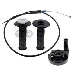 For Monster Moto 80CC Mini Bike Throttle Clamp Cable Twist Throttle Grips