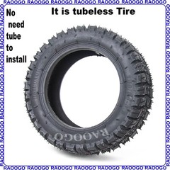 100/65-6.5 Tire hybride semi-offroad Tubeless Tyre for 11 inch Electric Scooter