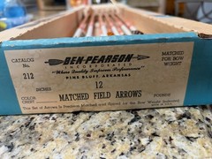 Ben Pearson Vintage Arrows 28 inch 35-45 pounds In Box