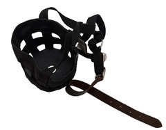 Small Horse Grazing Muzzle Nylon Rubber Neoprene Diet Founder Prevention