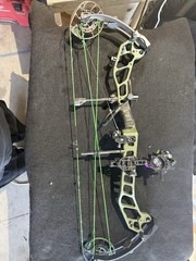 PSE EVO NTN LH Compound Bow Green/Black 70lb 29in Draw Fast Eddie Spot Hogg
