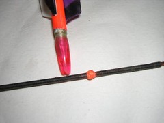 Traditional Bow/ Arrow Tie in Noc point kit longbow recurve