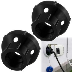 RV Water Fill Adapter, Fresh Water Tank Hose Adapter for Travel Trailer &