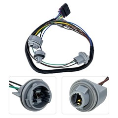 Rear Tail Light Lamp Wiring Harness Socket 22787445 Compatible with Chevy