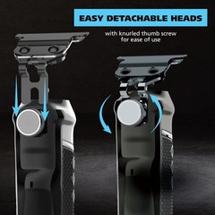 Wahl USA Pro Series High Visibility Skeleton Style Trimmer, Lithium-Ion Cordl…