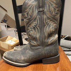 Ariat Men’s Brown Leather Western Cowboy Boots US 8.5D Style 10027209