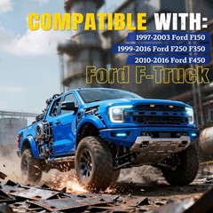 Tailgate Assist Shock for F150 F250 F350 1997-2016, Tail Gate Soft Open 43023