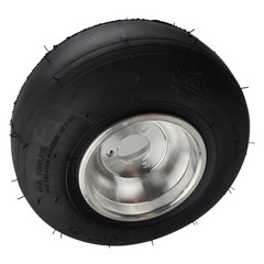 1/2X 10×4.50-5 Go Kart Front Slick Wheel Rim Tire 5″ Drift Trike Racing Cart ATV