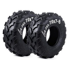 19×7-8 ATV UTV Tires – 4PR Tubeless All-Terrain Off 19×7-8 Tubeless(2-Pack)