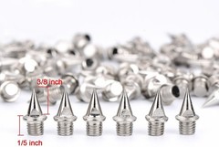 3/8 Inch Steel Replacement Spikes – 110 Count for Perfect Running Performance