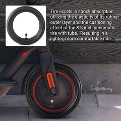 8.5″ Tire & Tube, 50/75-6.1 Scooter Replacement Tire for Gotrax Gxl V2/ Xiaomi M
