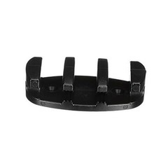 11926-7 Zig-Zag Cleats, 3 ½ Inches Long, Nylon, Black, for 1 Count (Pack of 1)