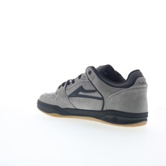 Lakai Telford Low Mens Gray Suede Lace Up Skate Inspired Sneakers Shoes