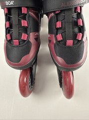K2 Inline Skates Alexis 90 BOA 2021 Black/Burgundy Women’s US Size 4