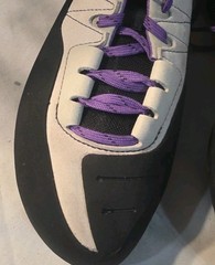Adidas 5.10 Grandstone Climbing Shoes Black Purple BC0866 Men SZ 10 NWOB Defect