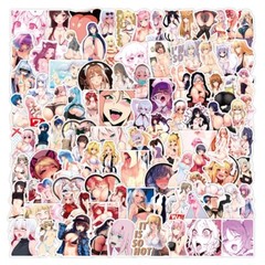 100Pcs Adult Stickers Bomb Vinyl Skateboard Guitar Luggage Sexy Girls Decals Lot