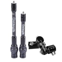 Archery Bow Stabilizer 10″&12″ Compound Bow Single Side V-bar Weights Kit