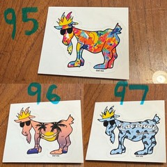 GOAT USA Stickers/ Decals- PICK YOUR STICKERS! CHECK OUT THE LOT! BUY AND SAVE!