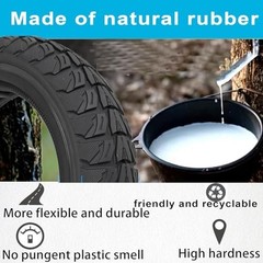 10×2.75 Solid Tire for Electric Scooter, 2-Pack, Black