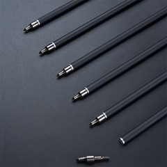 Hunting 20 inch Archery Carbon Crossbow Bolts Half Moon Nock OD 8.8mm Arrows