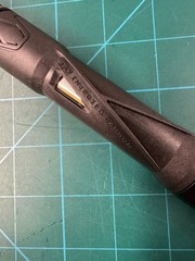 CRBN IC SS8 barrel (BLACK) with Stainless Steel .689 insert: AC thread. Rare!